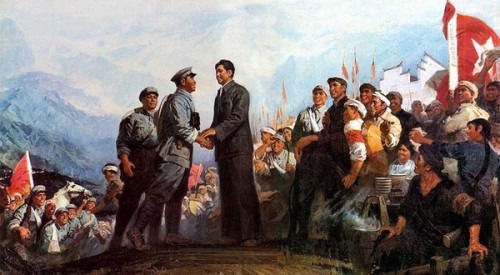 战史今日4月28日:朱毛红军井冈山会师(图)