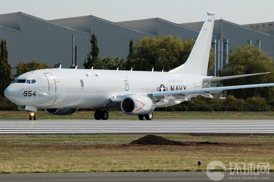 美军最新式p8a反潜侦察机将部署日本