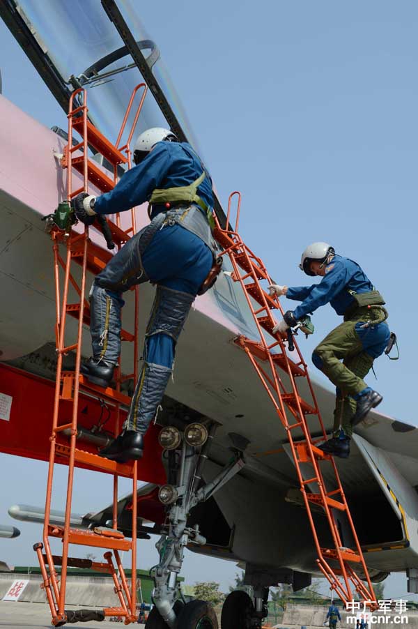 广空航空兵苏30战机换粉嫩涂装