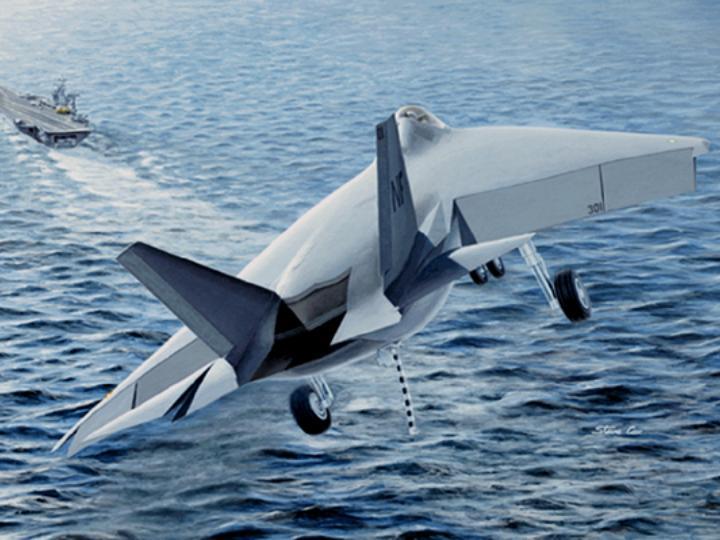 美国公开波音x-32系列战机精美效果图