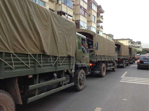 装备总动员:芦山地震中解放军出动的先进装备