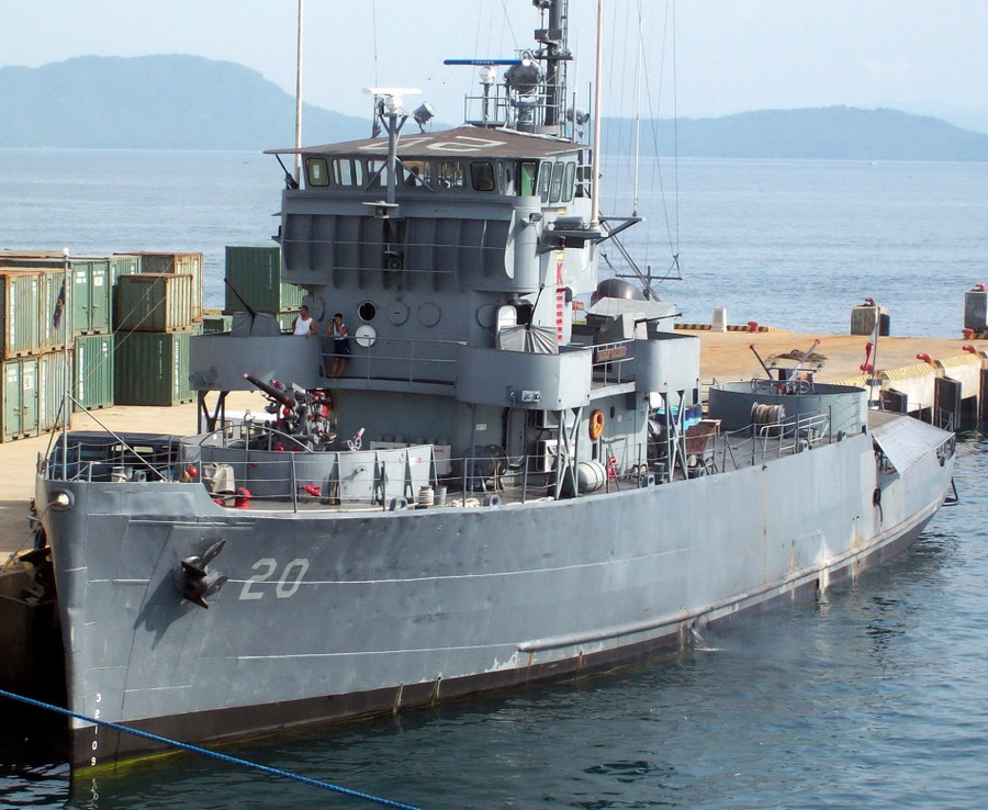 米格尔-玛雅级原为美海军pce-827级巡逻舰,部分转让南越,南越败北后