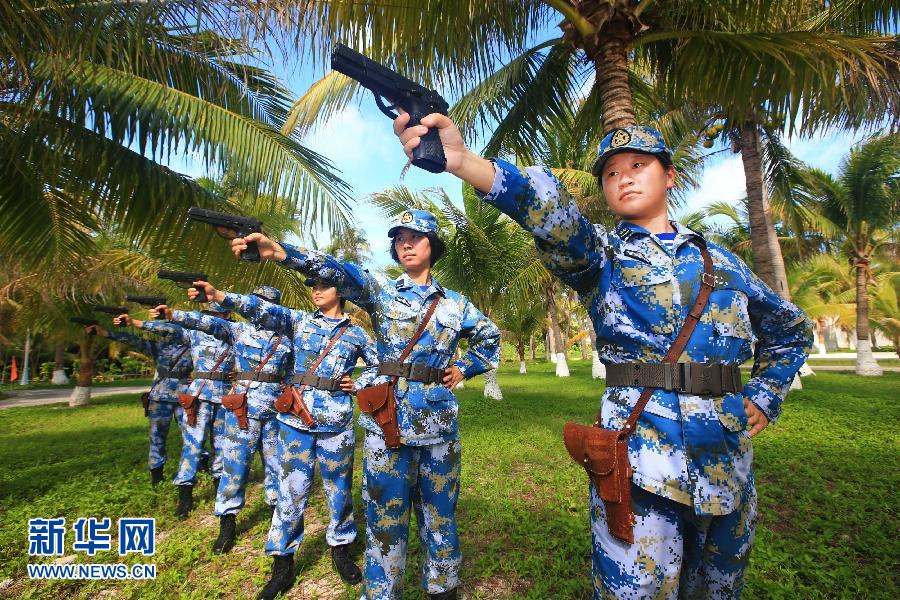 守好海洋国土:解放军驻西沙部队练海岛作战