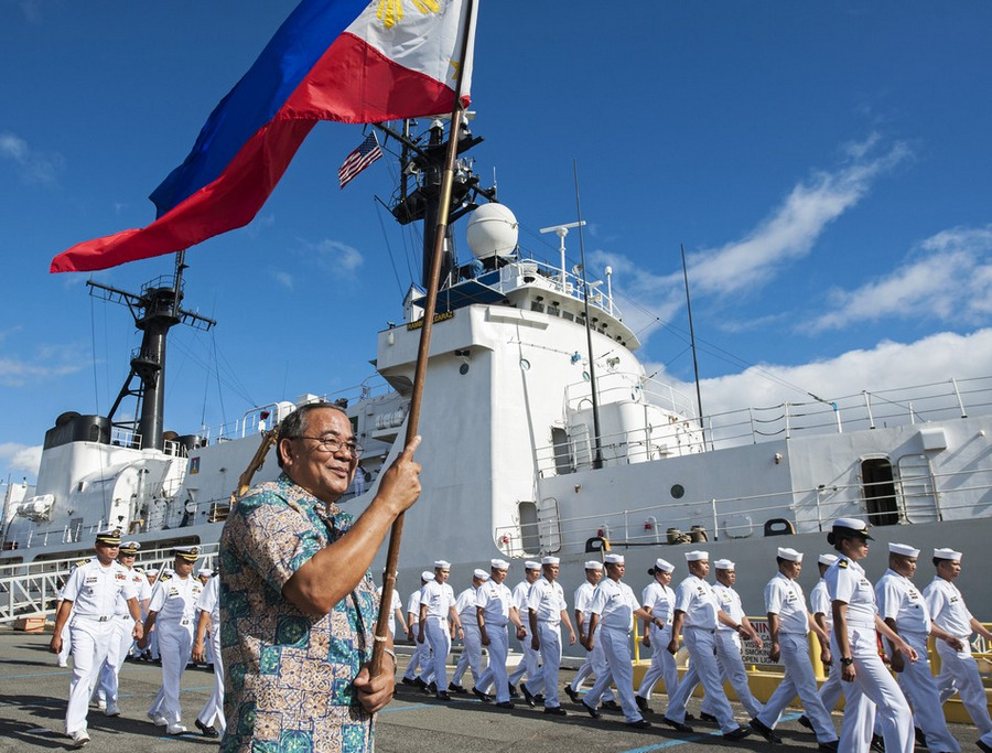菲律宾海军接收第二艘3000吨级"巨舰"