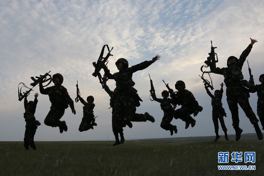 中国陆军首支女子特战连部署朱日和基地强化训练