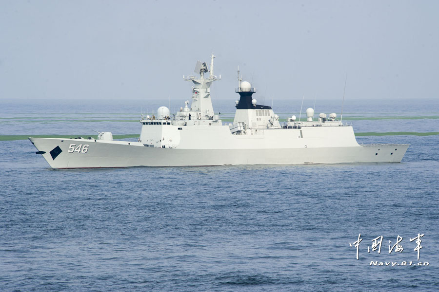 cg组图:中国神秘054b型导弹护卫舰曝光