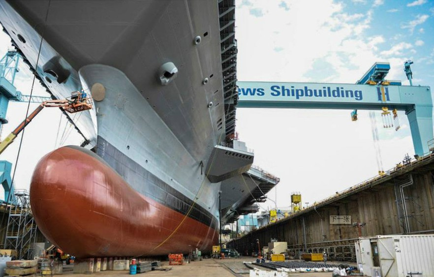 美造全球最强核航母成功下水 注水猛图曝光