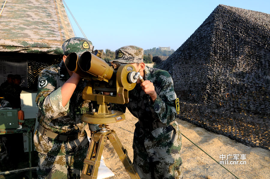 福建预备役高炮师火力真猛不输正规军