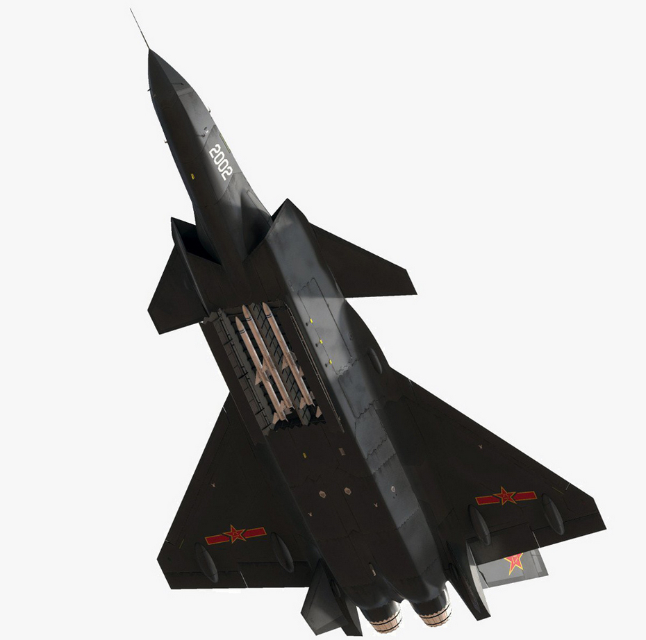 世界知名3d建模团队制作歼20惊艳亮相