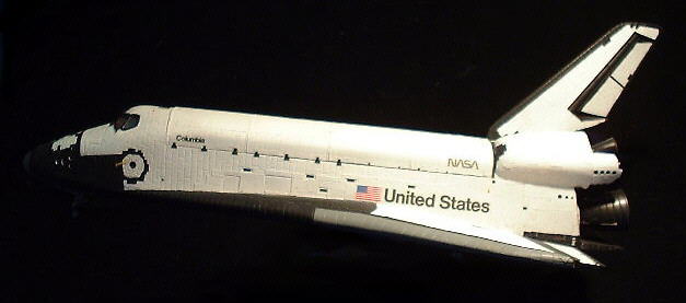 图:美国哥伦比亚号航天飞机资料图片
