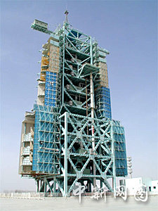 组图:见证中国航天—走进酒泉卫星发射中心