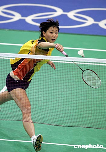 中国羽毛球女将周密进入女单四强