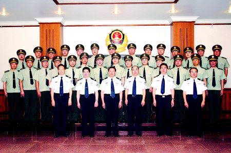 中国晋升28名武警少将 为史上数量最多