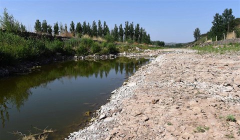 辽宁省3月份以来出现的大面积干旱仍在持续.