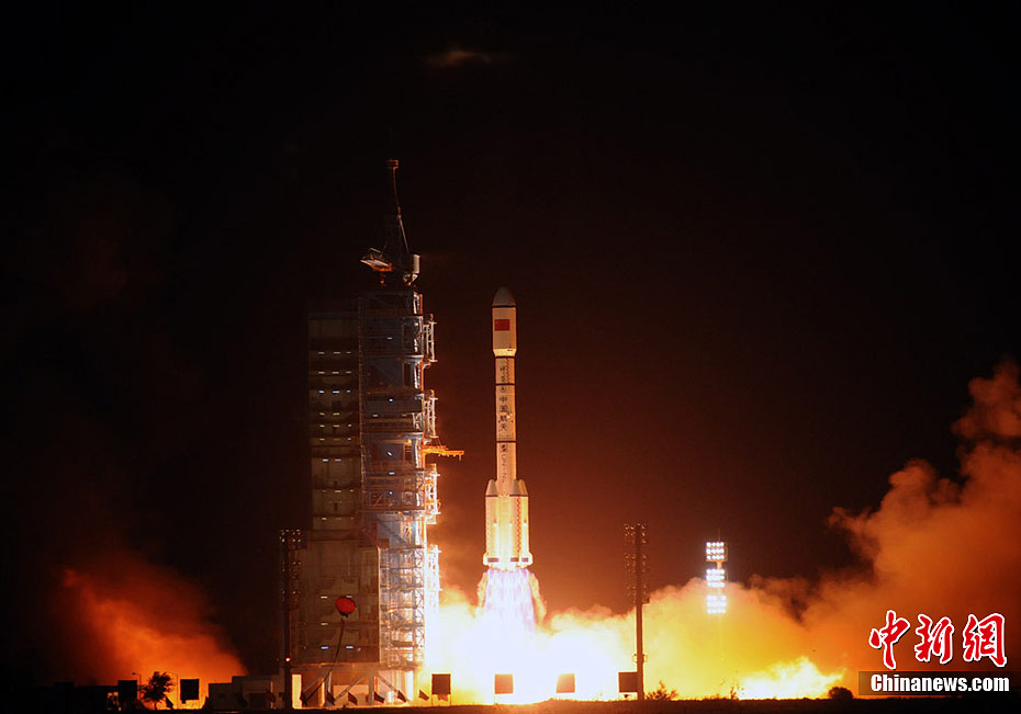 "天宫一号"发射升空图片全纪录