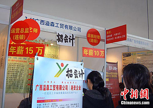 企业"招兵买马"方式雷人 星座血型成录人首选