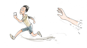 女孩开房被骗裹浴巾追炮友拒报警怕男友知(图)