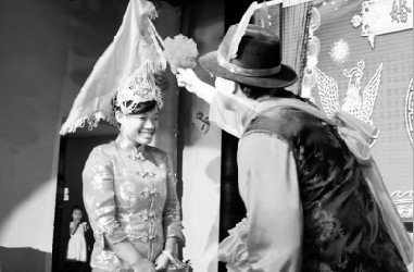 ���Ů����ʽ����ӭ�׳�ϲ���й���ͳ�Ļ���ͼ��