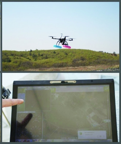 8旬老人山中走失民警用“无人机”半小时找回