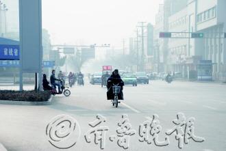 山东枣庄八个监测点半数重度污染