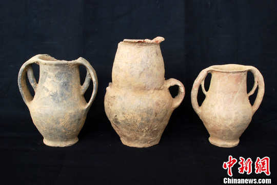 云南永胜堆子遗址出土新石器时代晚期陶器