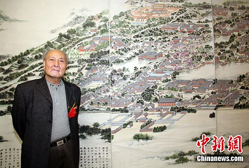 消失的辉煌圆明园盛景主题画展在北京大学展出2