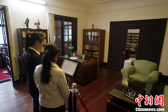 上海巴金故居首次对公众开放2
