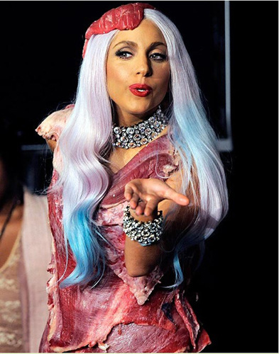 lady gaga再曝"生肉装"造型 雷翻众人(3)