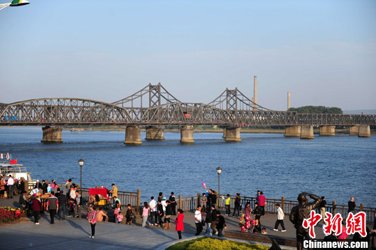 十一黄金周 中朝边境旅游受追捧(2)