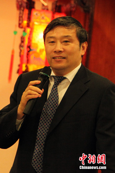 中宣部副部长孙志军随团访台 出席答谢晚宴