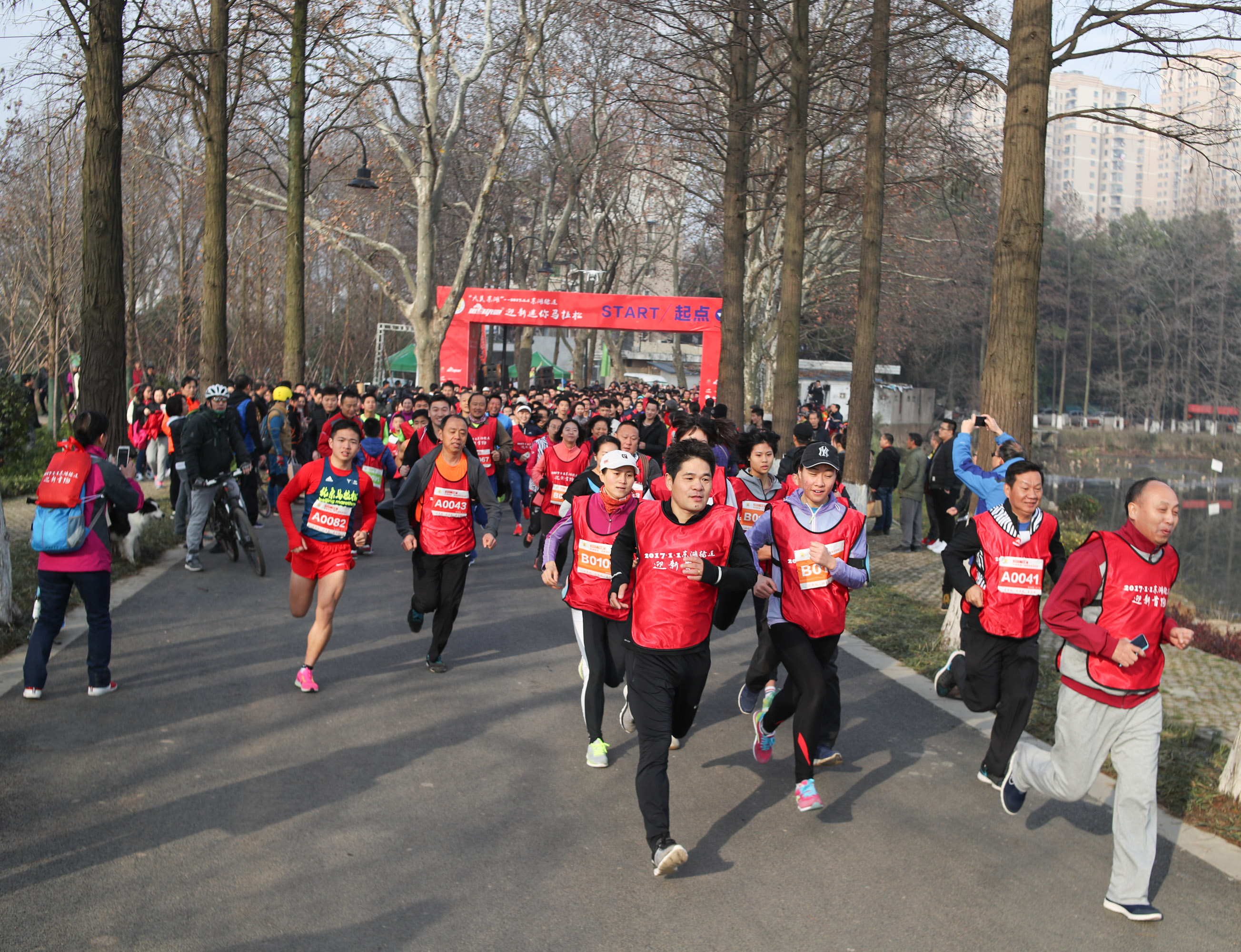3000武汉市民环保健康跑迎新年