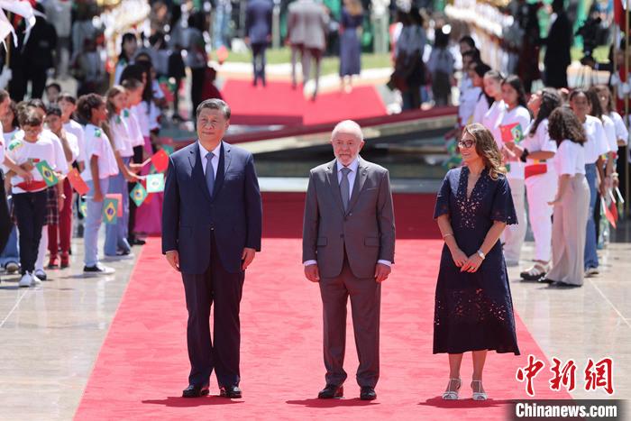 高清大图｜习近平同巴西总统卢拉举行会谈