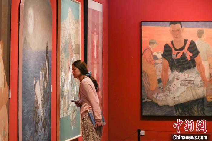 第十二届中国工笔画作品展亮相江苏省美术馆