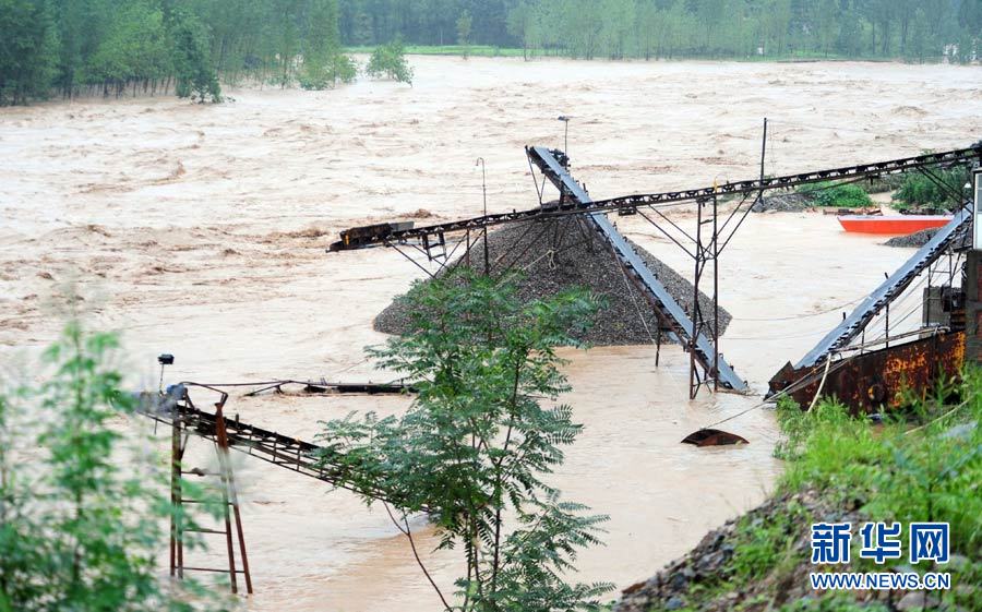 河南豫西山区降特大暴雨