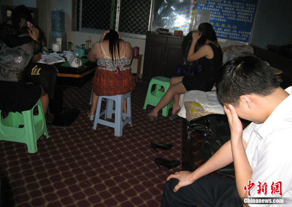 广西南宁警方开展大规模猎狐扫黄行动