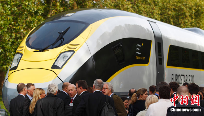 新一代欧洲之星列车公开亮相