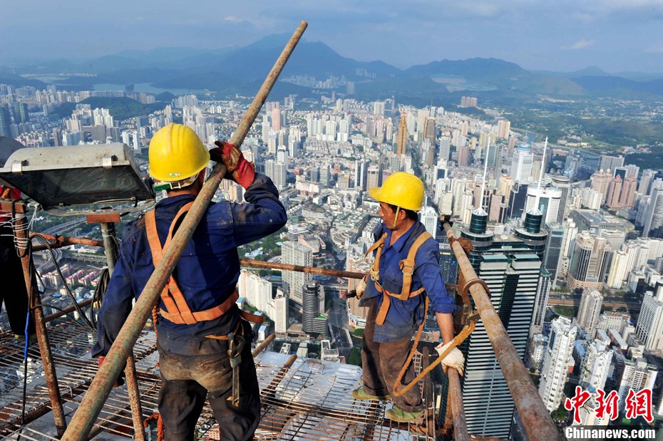 深圳第一高楼建筑工