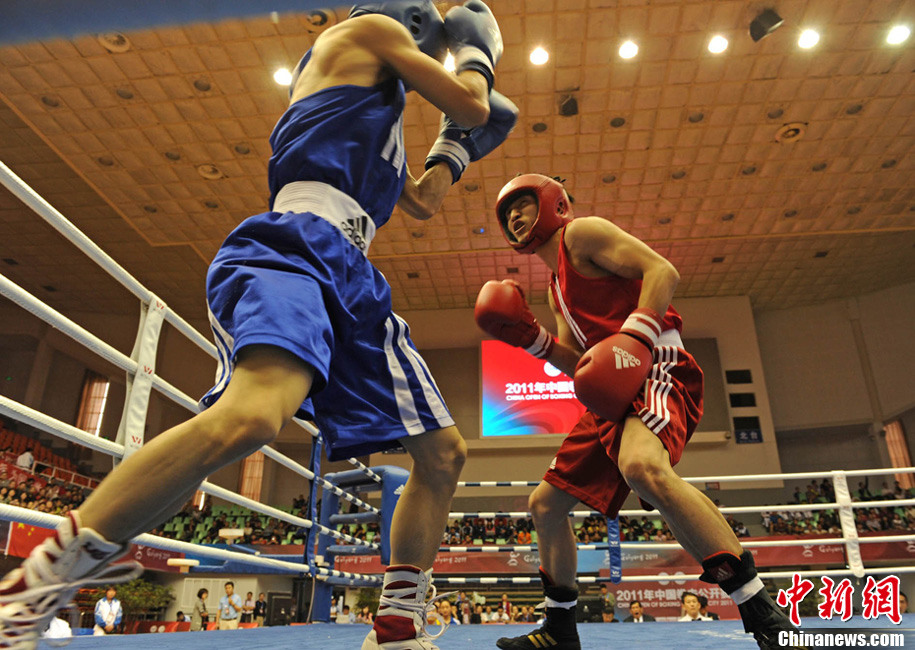 2011中国拳击公开赛鸣金邹市明夺冠
