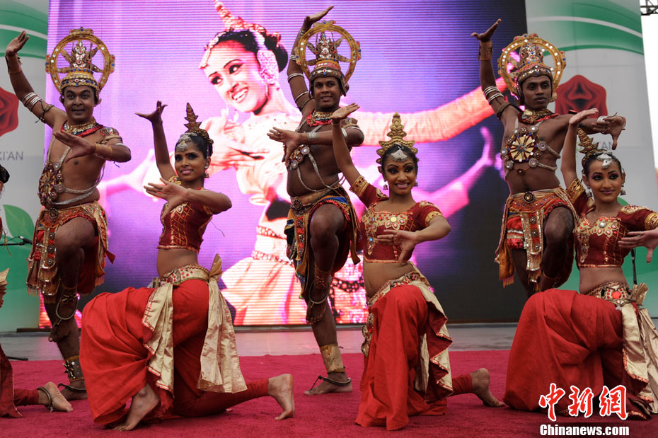 斯里兰卡文化周热舞演绎南亚风情