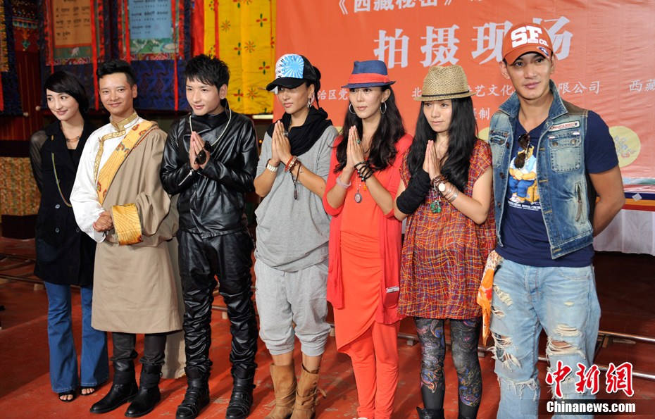高清图集:《西藏秘密》剧组探班