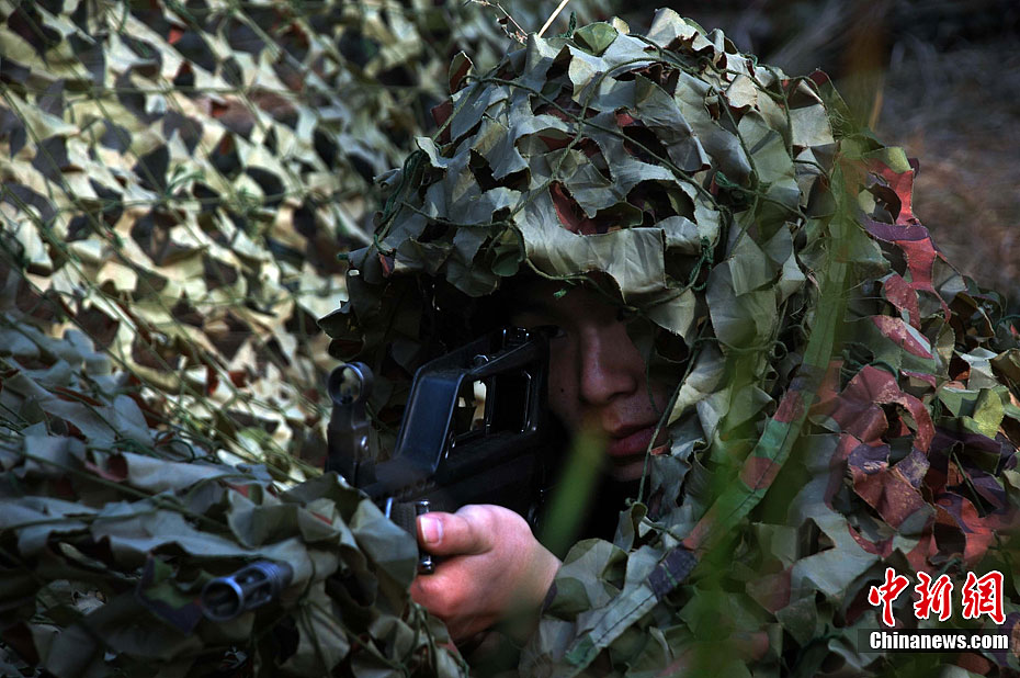 济南军区某猛虎师钢刀团决战确山