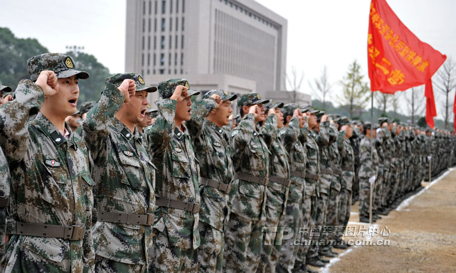 目击重庆"渝动2011·使命行动"国防动员演练