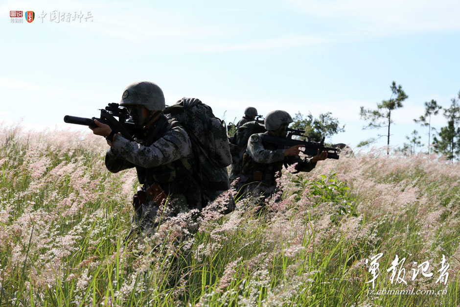 图说中国特种兵:战术·前进