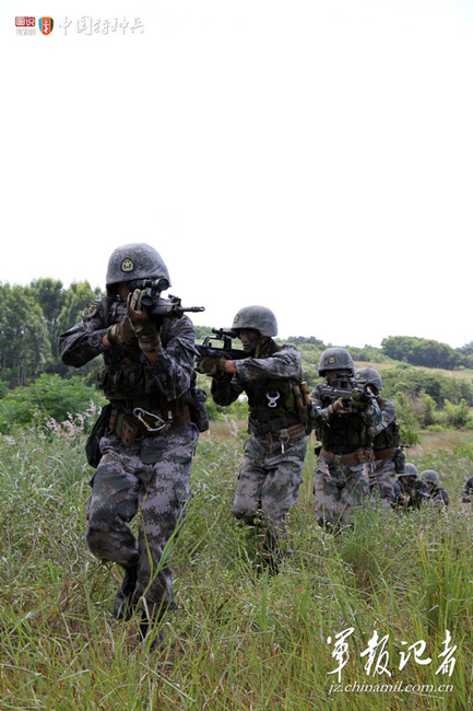 图说中国特种兵:战术·前进