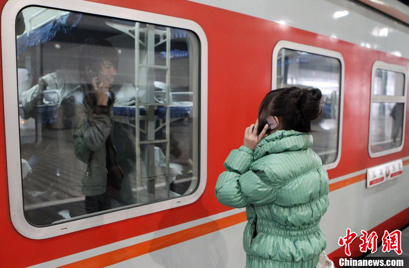 【春运图刊】离别的车站