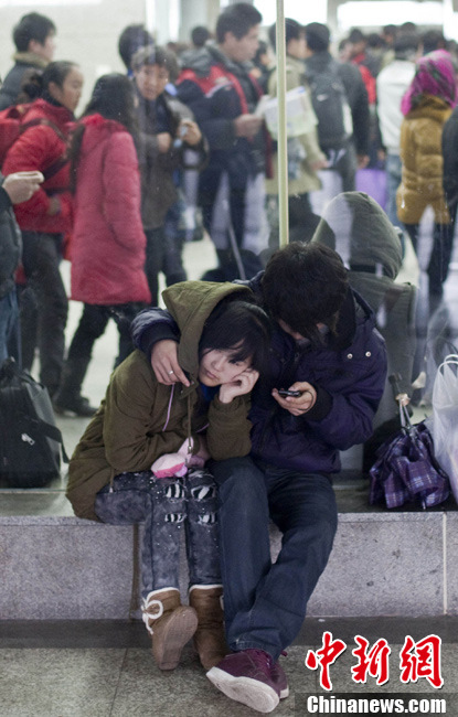 【春运图刊】离别的车站