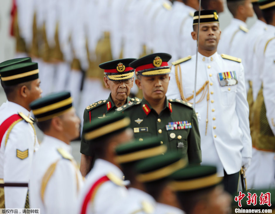 马来西亚庆祝独立55周年庆典举行