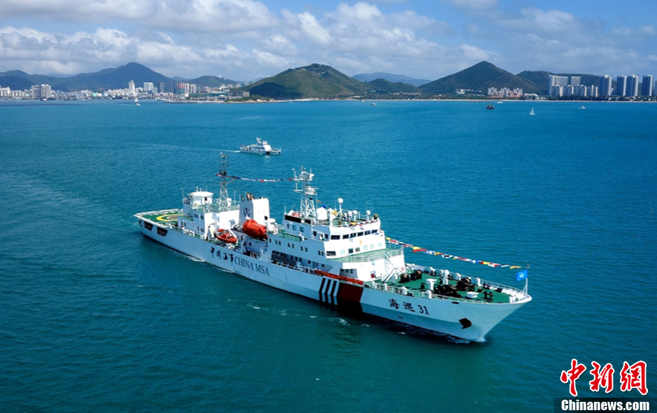 中国海事系统2013年度第2次南海海区巡航行动