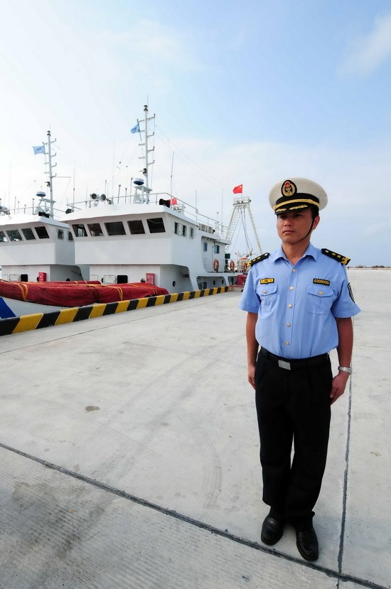 中国海监进驻三沙后首次巡查西沙北部海域