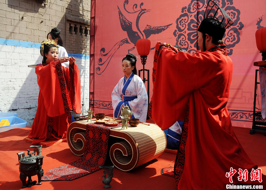 汉族婚俗图片